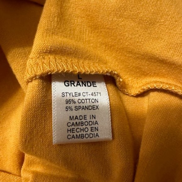 Mustard Criss Cross Tank (2)  T1475  NWT Boutique - Picture 13 of 13